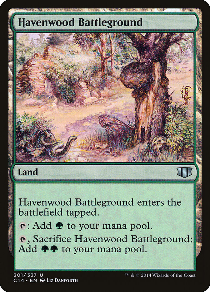 Havenwood Battleground [Commander 2014] | I Want That Stuff Brandon