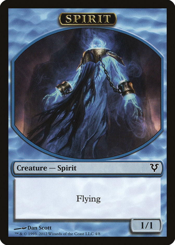 Spirit Token (4/8) [Avacyn Restored Tokens] | I Want That Stuff Brandon