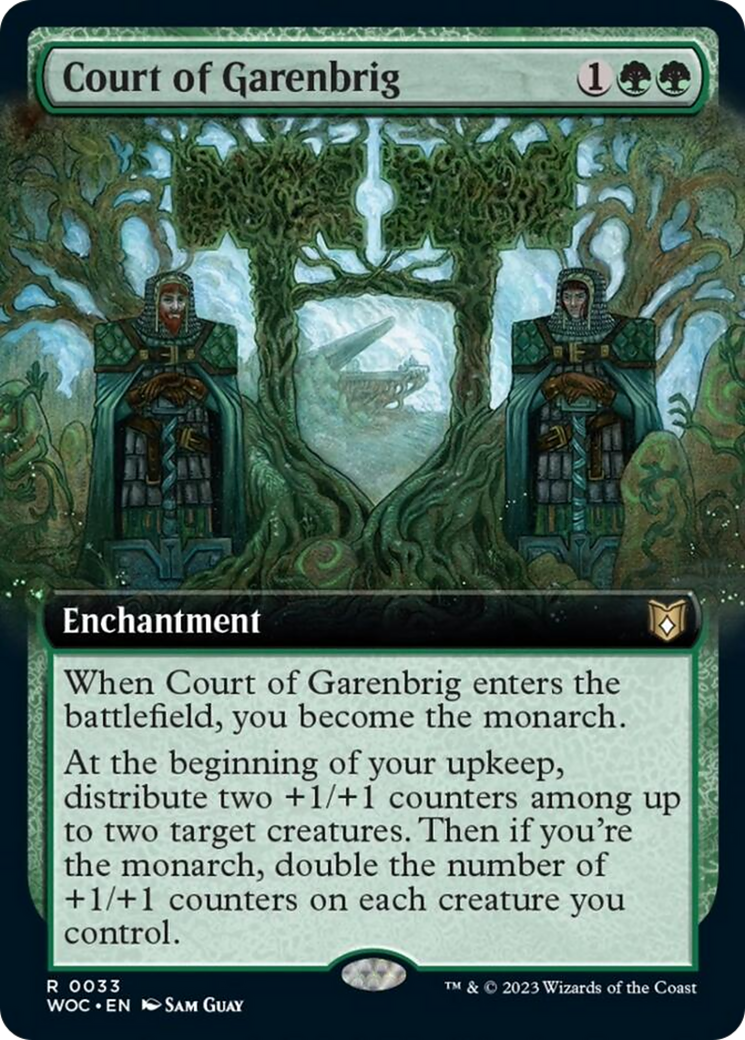 Court of Garenbrig (Extended Art) [Wilds of Eldraine Commander] | I Want That Stuff Brandon