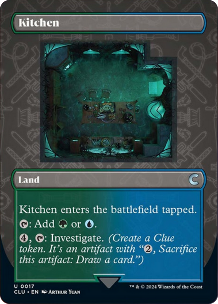 Kitchen (Borderless) [Ravnica: Clue Edition] | I Want That Stuff Brandon