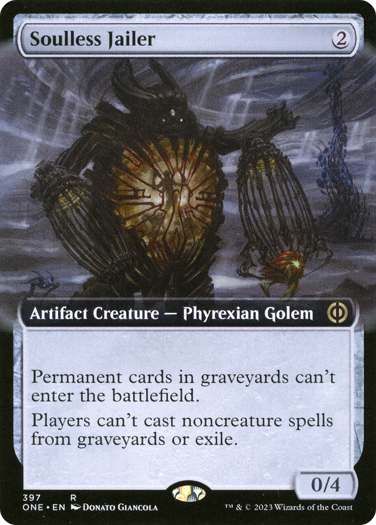 Soulless Jailer (Extended Art) [Phyrexia: All Will Be One] | I Want That Stuff Brandon