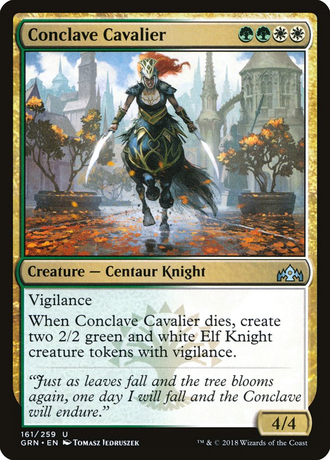 Conclave Cavalier [Guilds of Ravnica] | I Want That Stuff Brandon