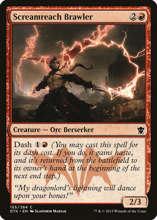 Screamreach Brawler [Dragons of Tarkir] | I Want That Stuff Brandon