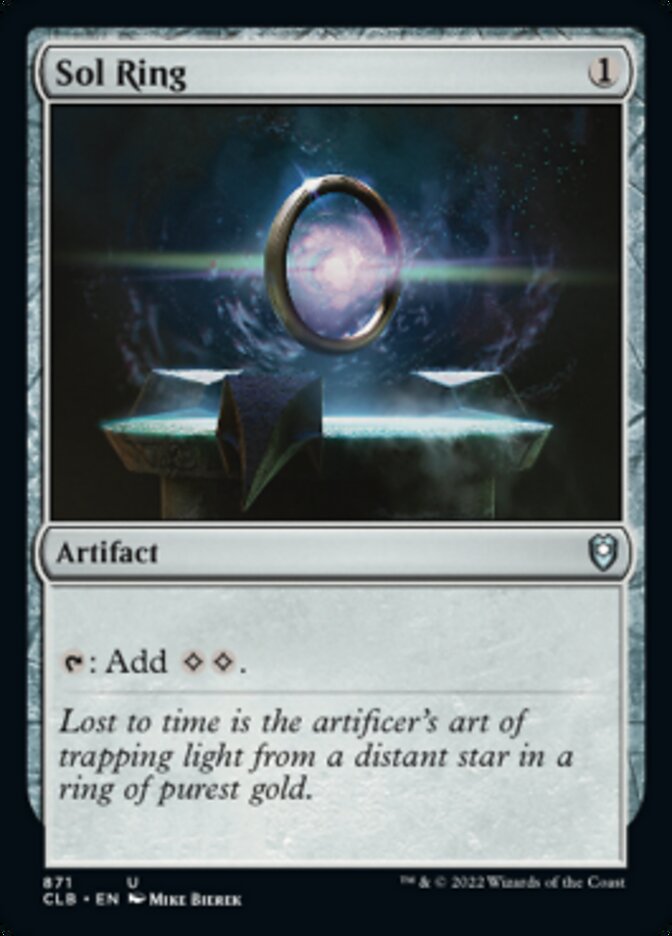 Sol Ring [Commander Legends: Battle for Baldur's Gate] | I Want That Stuff Brandon