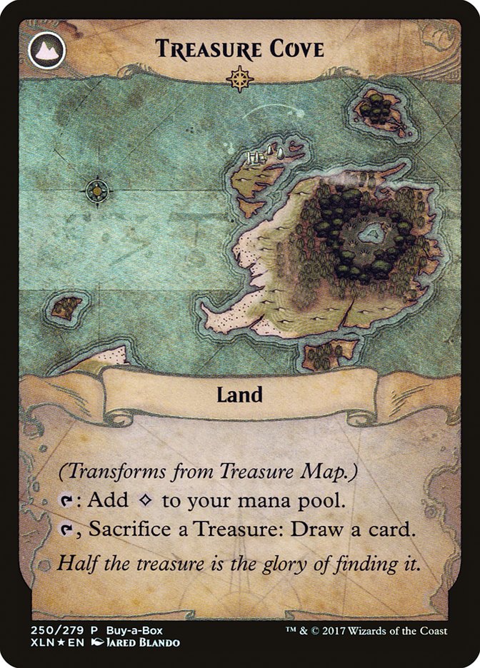 Treasure Map // Treasure Cove (Buy-A-Box) [Ixalan Treasure Chest] | I Want That Stuff Brandon