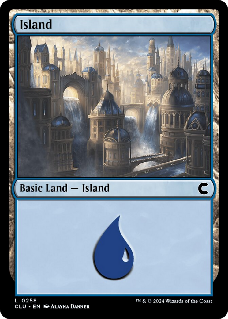 Island (0258) [Ravnica: Clue Edition] | I Want That Stuff Brandon