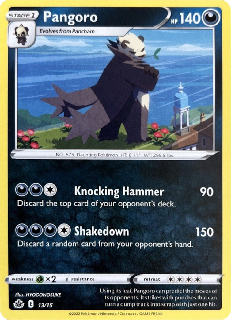 Pangoro (13/15) [McDonald's Promos: Match Battle] | I Want That Stuff Brandon