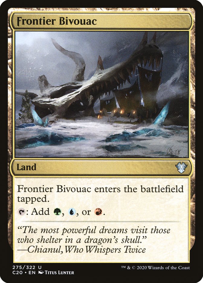 Frontier Bivouac [Commander 2020] | I Want That Stuff Brandon