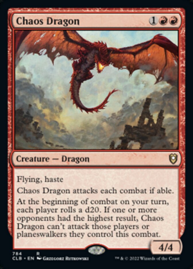 Chaos Dragon [Commander Legends: Battle for Baldur's Gate] | I Want That Stuff Brandon