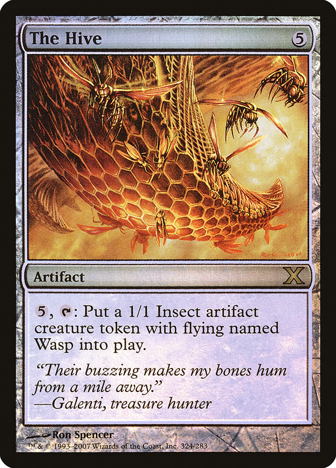 The Hive (Premium Foil) [Tenth Edition] | I Want That Stuff Brandon