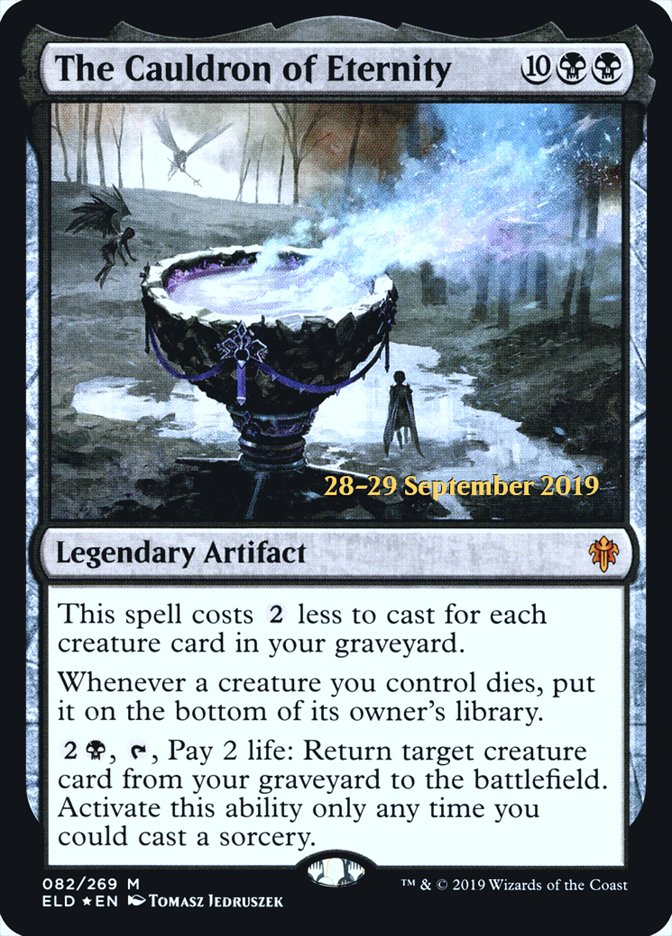 The Cauldron of Eternity [Throne of Eldraine Prerelease Promos] | I Want That Stuff Brandon