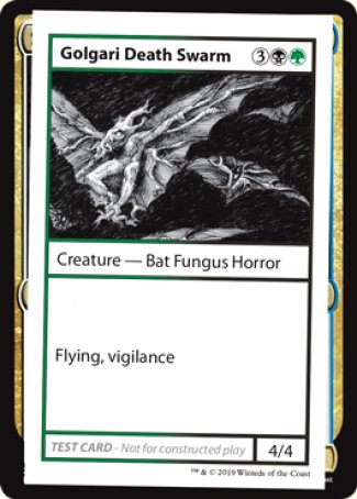 Golgari Death Swarm (2021 Edition) [Mystery Booster Playtest Cards] | I Want That Stuff Brandon