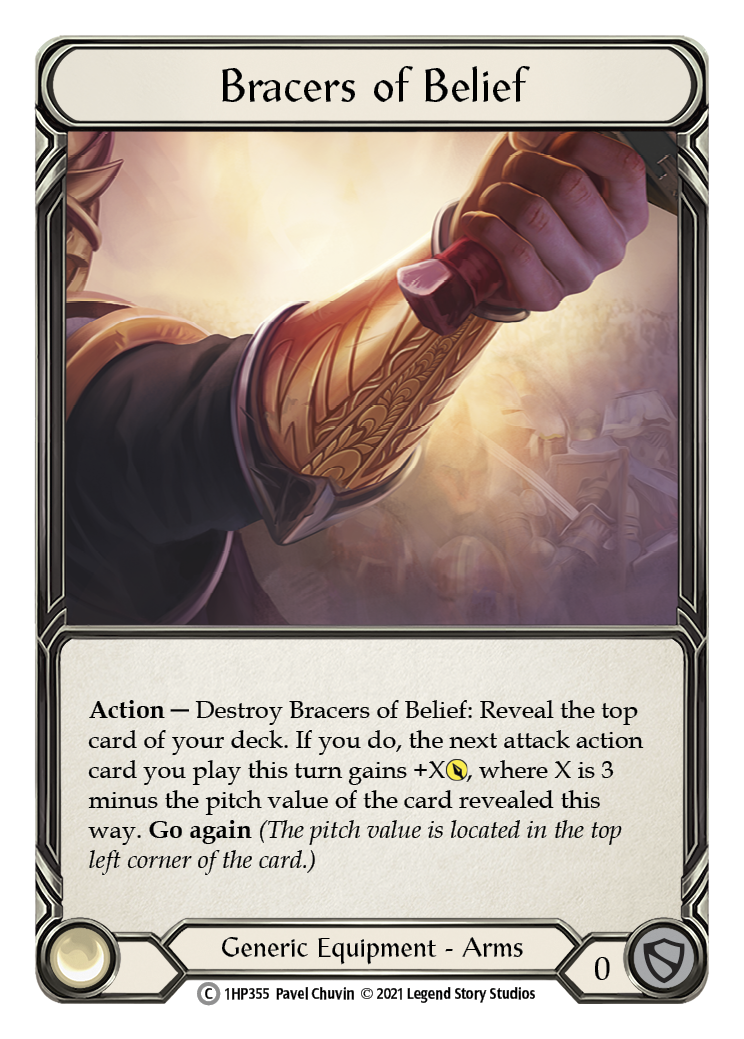 Bracers of Belief [1HP355] | I Want That Stuff Brandon