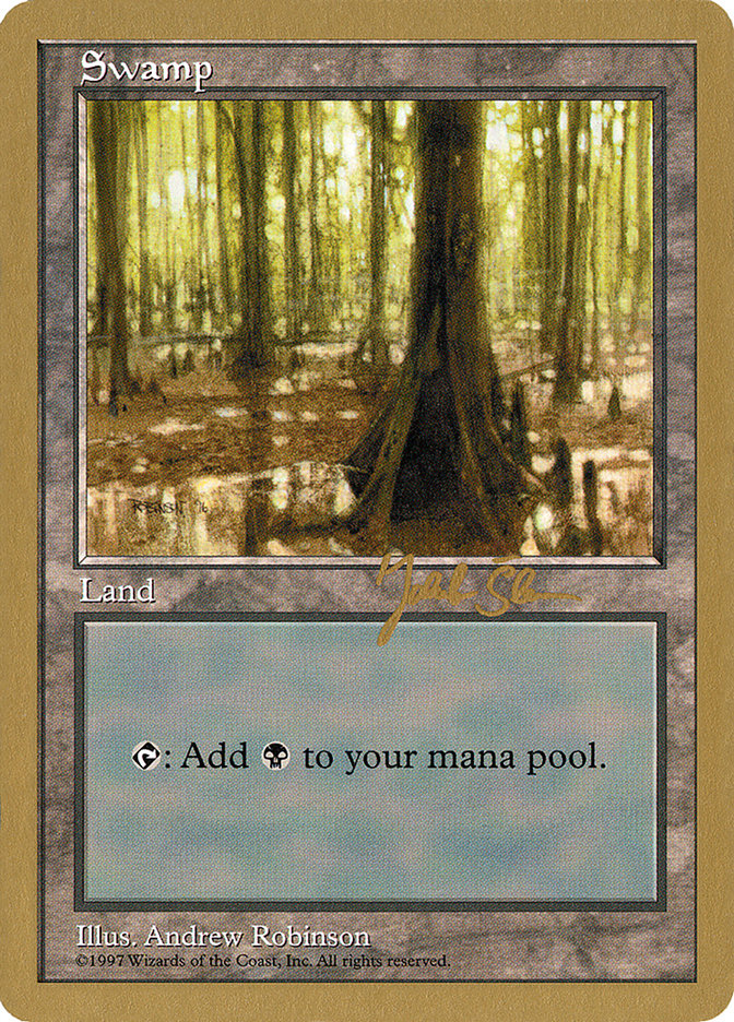 Swamp (js439) (Jakub Slemr) [World Championship Decks 1997] | I Want That Stuff Brandon