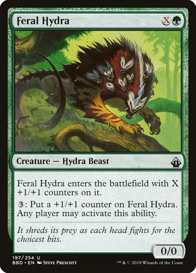 Feral Hydra [Battlebond] | I Want That Stuff Brandon