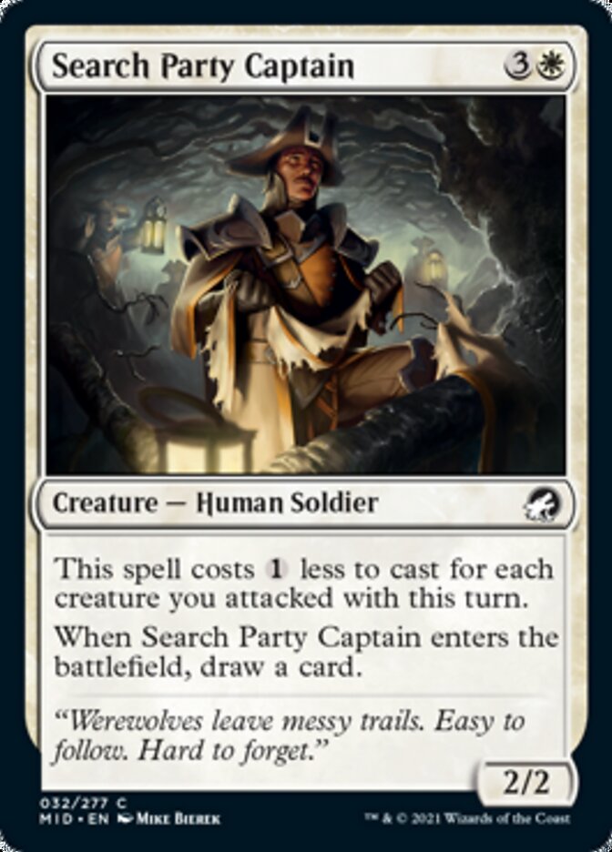 Search Party Captain [Innistrad: Midnight Hunt] | I Want That Stuff Brandon