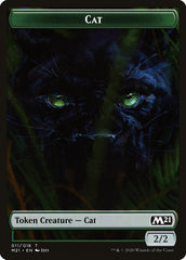 Beast // Cat (011) Double-Sided Token [Core Set 2021 Tokens] | I Want That Stuff Brandon