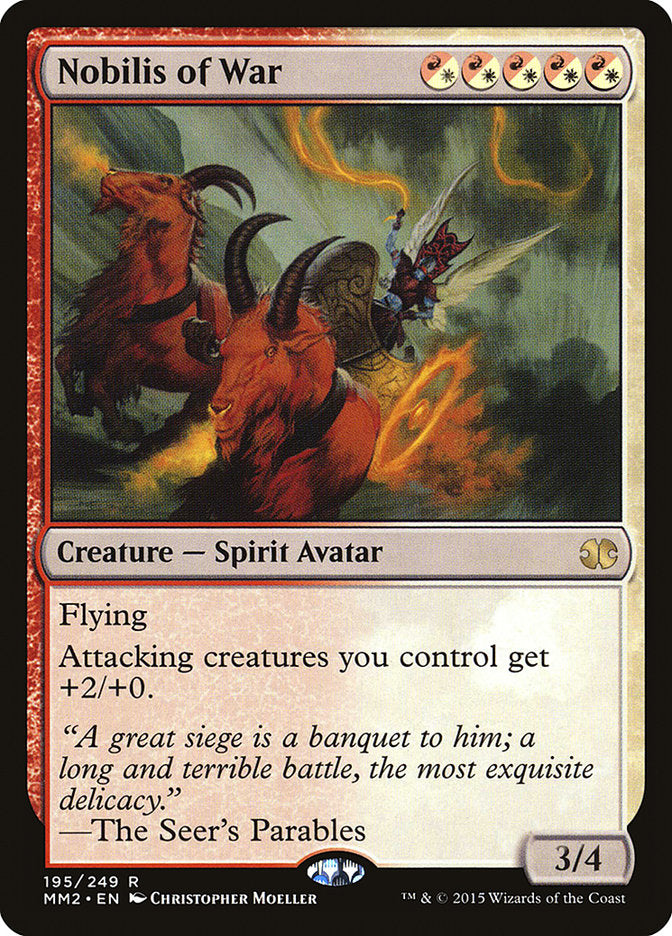 Nobilis of War [Modern Masters 2015] | I Want That Stuff Brandon