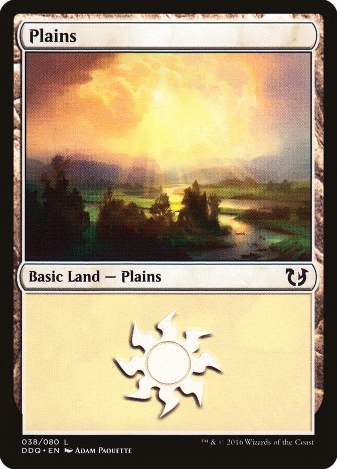 Plains (38) [Duel Decks: Blessed vs. Cursed] | I Want That Stuff Brandon