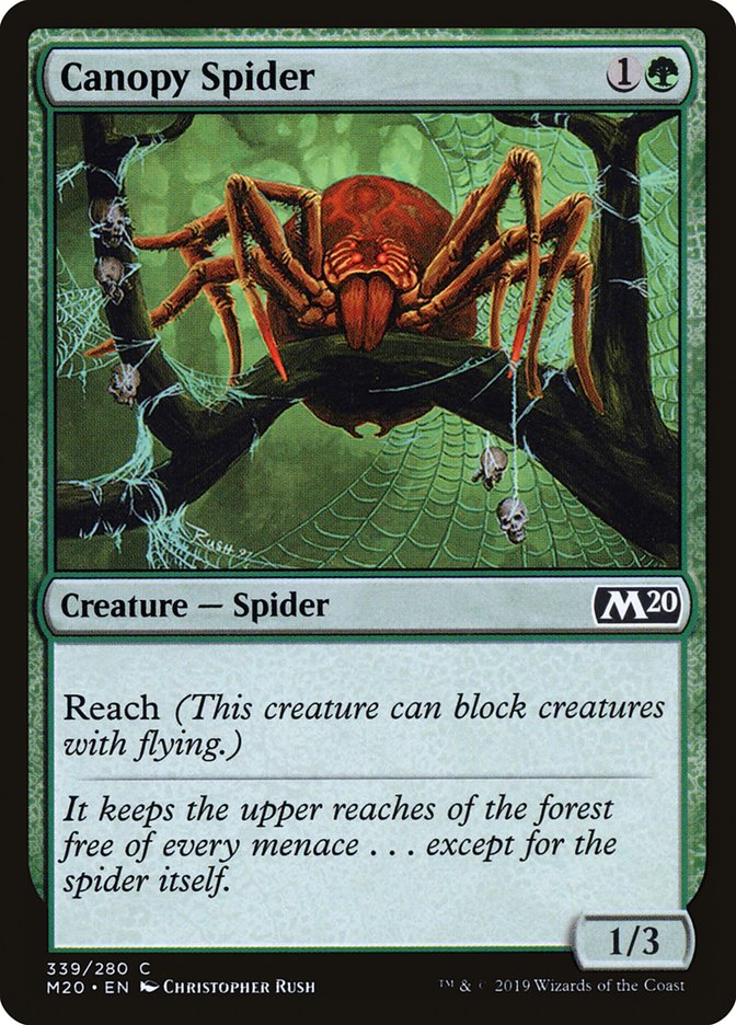 Canopy Spider [Core Set 2020] | I Want That Stuff Brandon