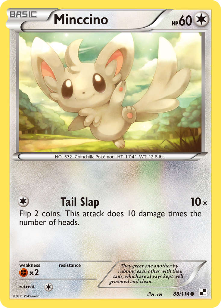 Minccino (88/114) [Black & White: Base Set] | I Want That Stuff Brandon