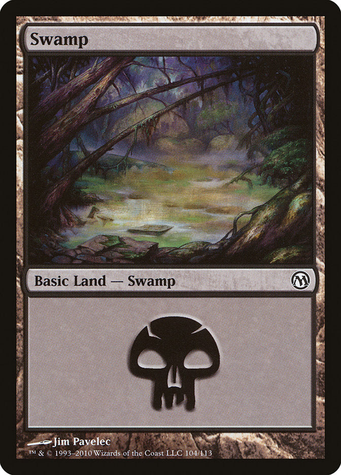 Swamp (104) [Duels of the Planeswalkers] | I Want That Stuff Brandon