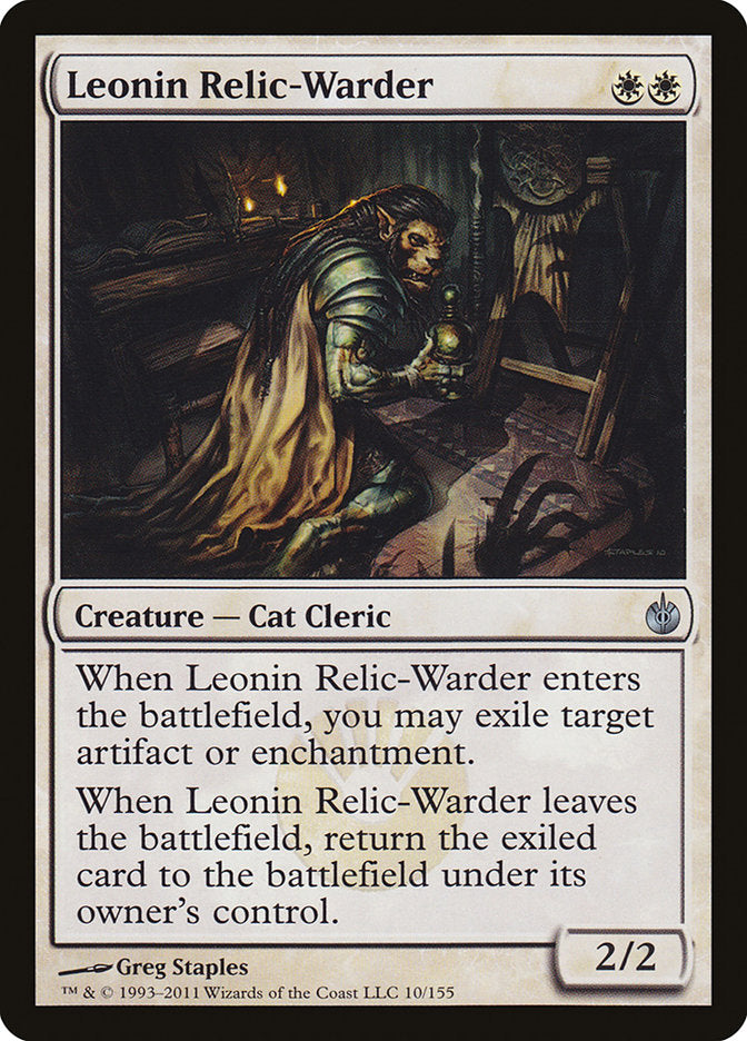 Leonin Relic-Warder [Mirrodin Besieged] | I Want That Stuff Brandon