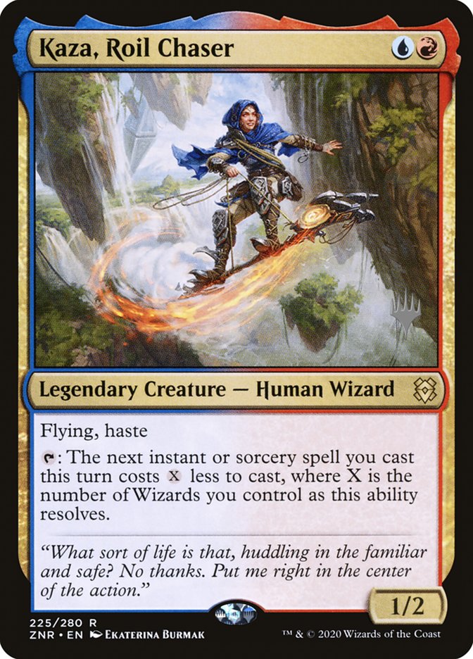 Kaza, Roil Chaser (Promo Pack) [Zendikar Rising Promos] | I Want That Stuff Brandon