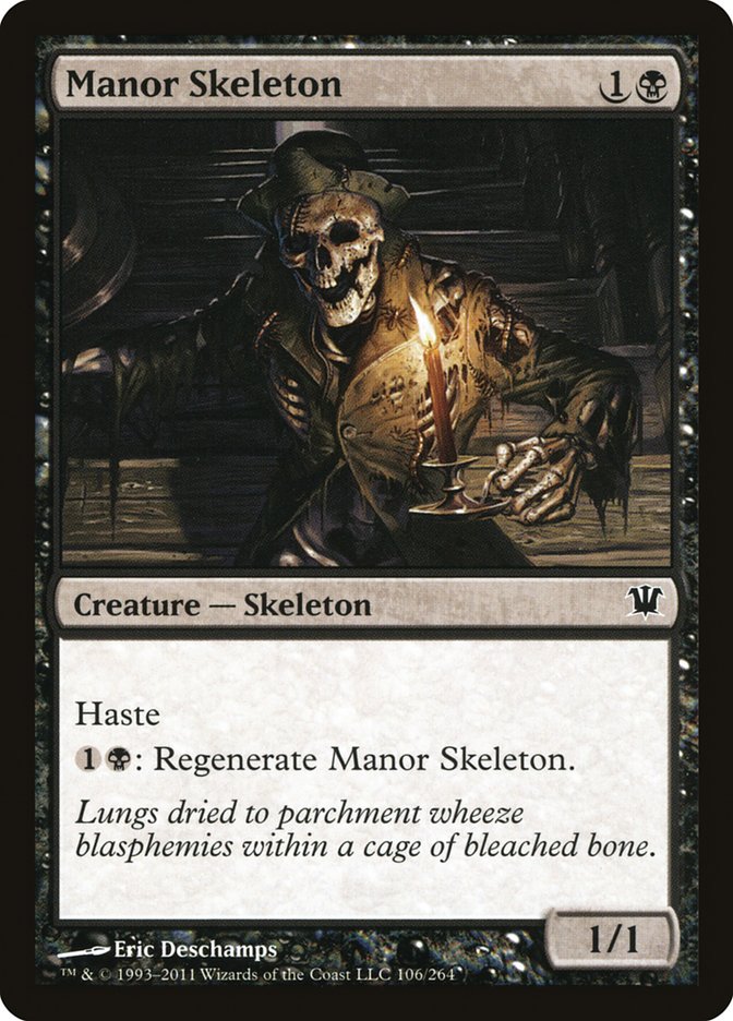 Manor Skeleton [Innistrad] | I Want That Stuff Brandon
