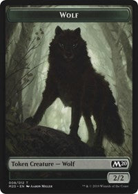 Zombie // Wolf Double-Sided Token [Game Night 2019 Tokens] | I Want That Stuff Brandon