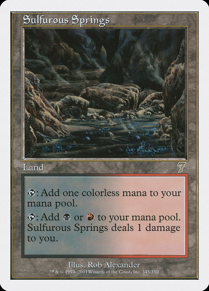 Sulfurous Springs [Seventh Edition] | I Want That Stuff Brandon