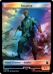 Soldier // Mutant Double-Sided Token (Surge Foil) [Doctor Who Tokens] | I Want That Stuff Brandon