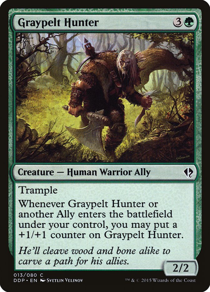Graypelt Hunter [Duel Decks: Zendikar vs. Eldrazi] | I Want That Stuff Brandon