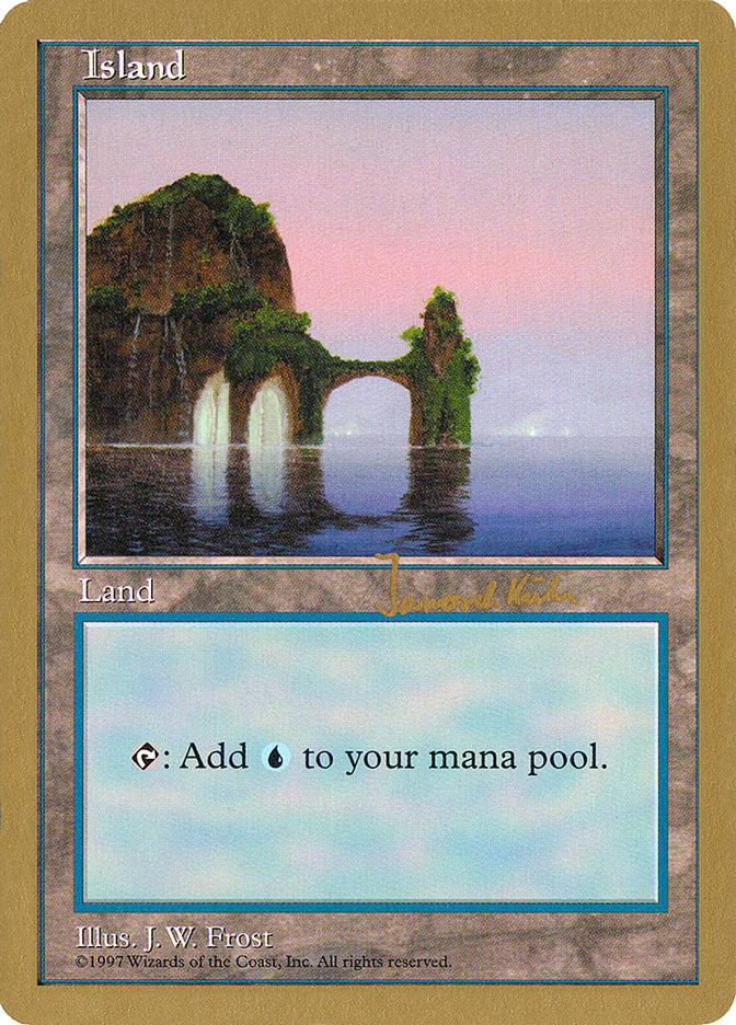 Island (jk434) (Janosch Kuhn) [World Championship Decks 1997] | I Want That Stuff Brandon