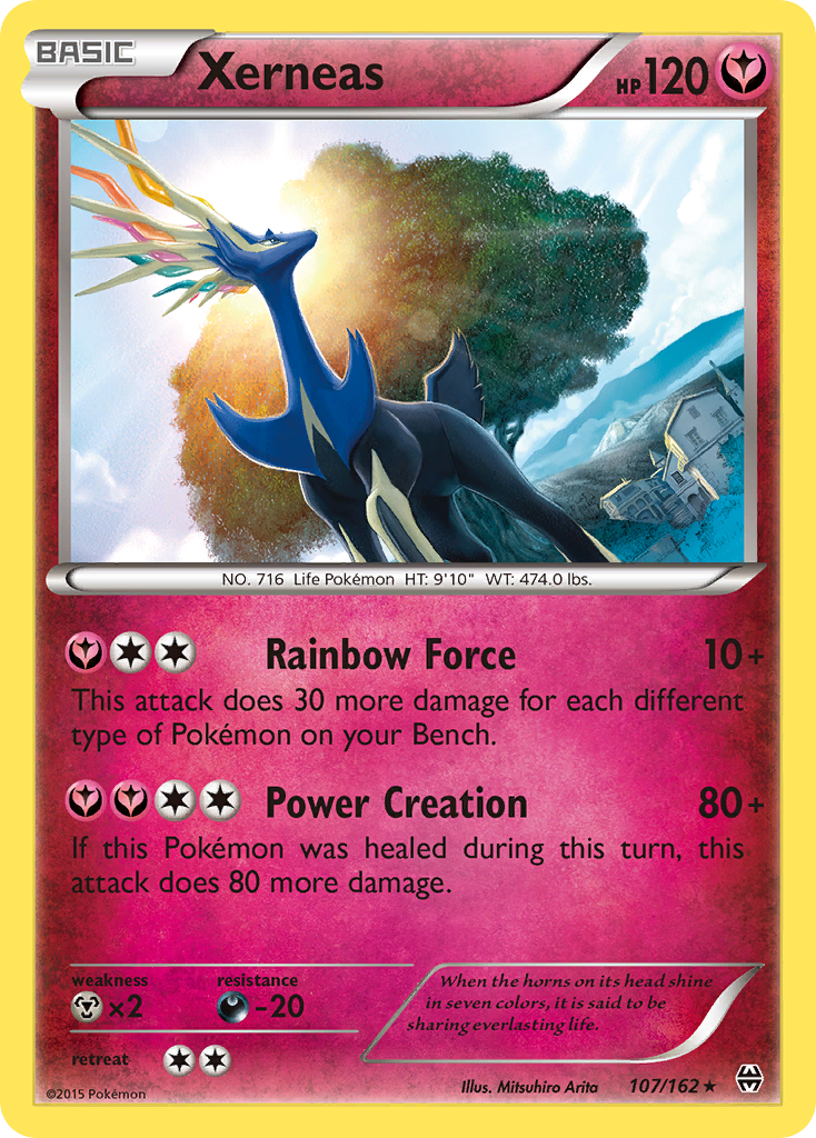 Xerneas (107/162) [XY: BREAKthrough] | I Want That Stuff Brandon