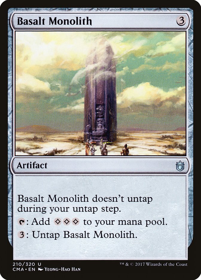 Basalt Monolith [Commander Anthology] | I Want That Stuff Brandon