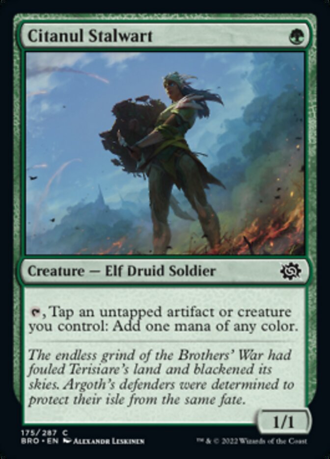 Citanul Stalwart [The Brothers' War] | I Want That Stuff Brandon