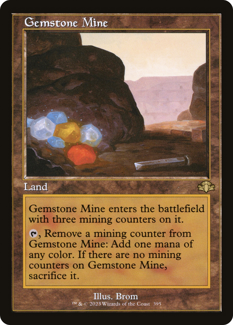 Gemstone Mine (Retro) [Dominaria Remastered] | I Want That Stuff Brandon