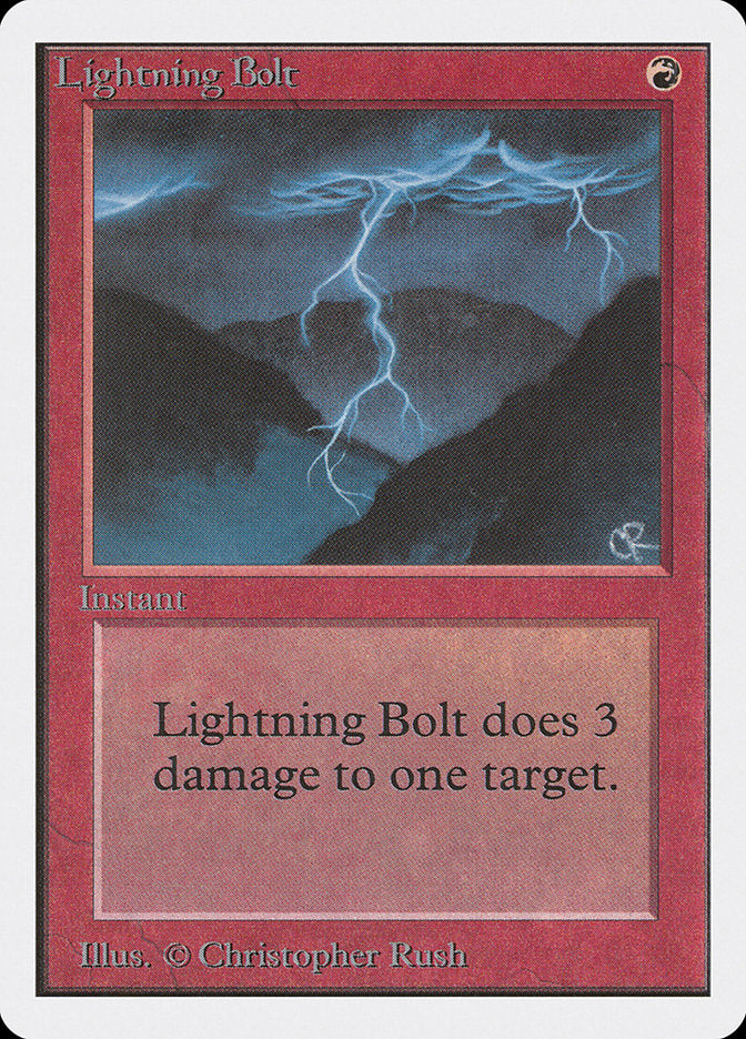 Lightning Bolt [Unlimited Edition] | I Want That Stuff Brandon