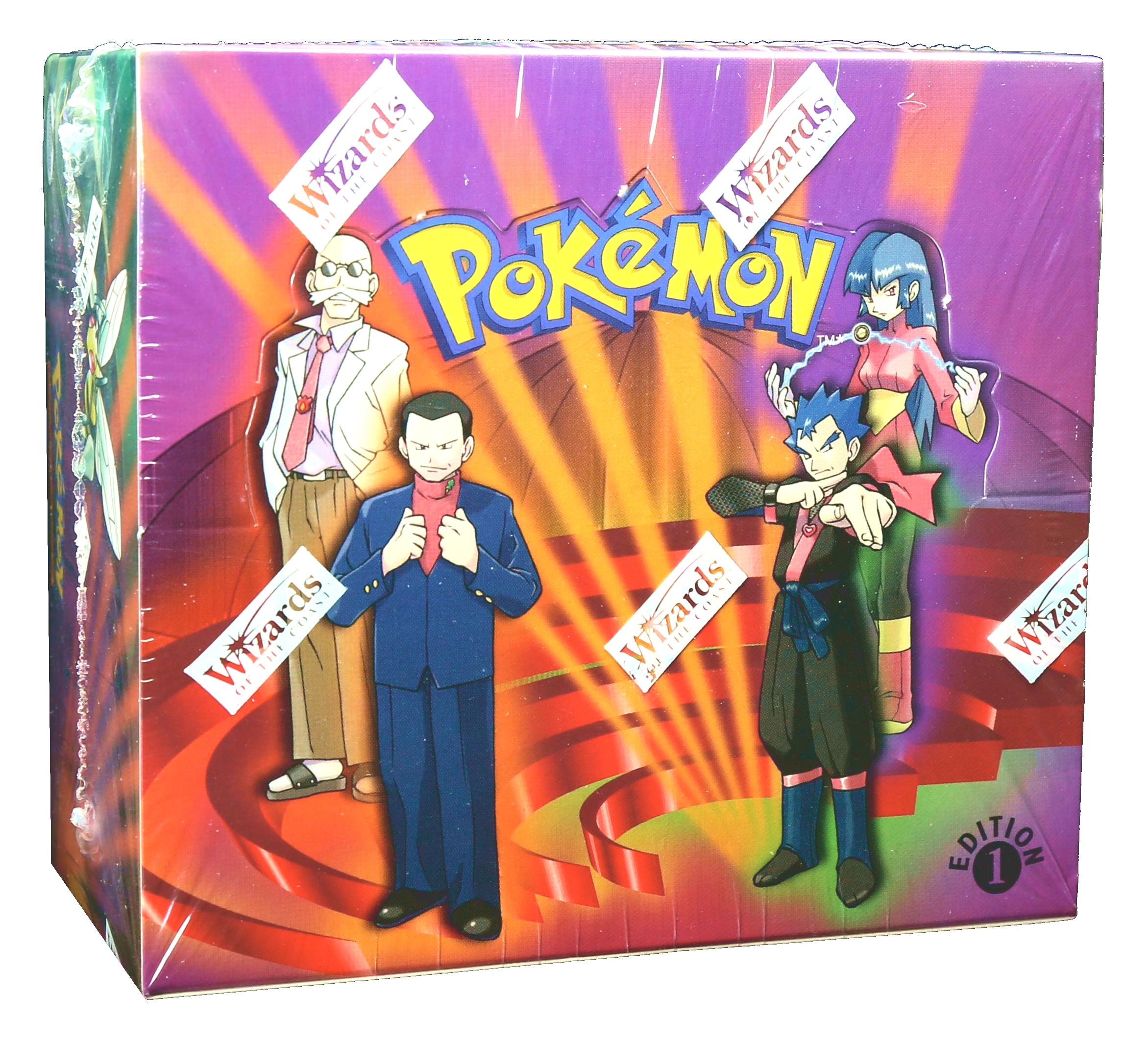 Gym Challenge - Booster Box (1st Edition) | I Want That Stuff Brandon