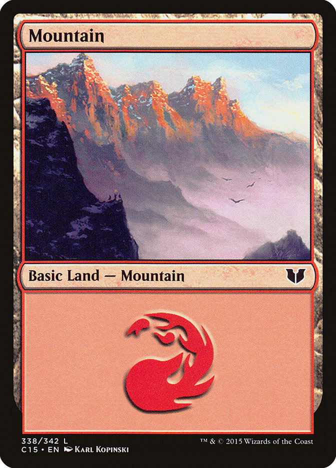 Mountain (338) [Commander 2015] | I Want That Stuff Brandon