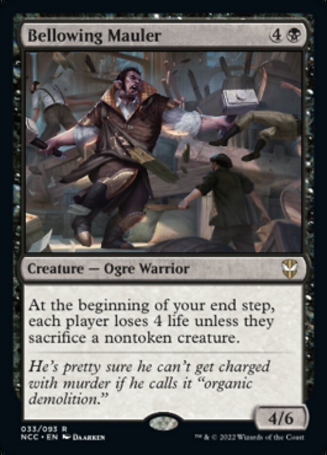 Bellowing Mauler [Streets of New Capenna Commander] | I Want That Stuff Brandon