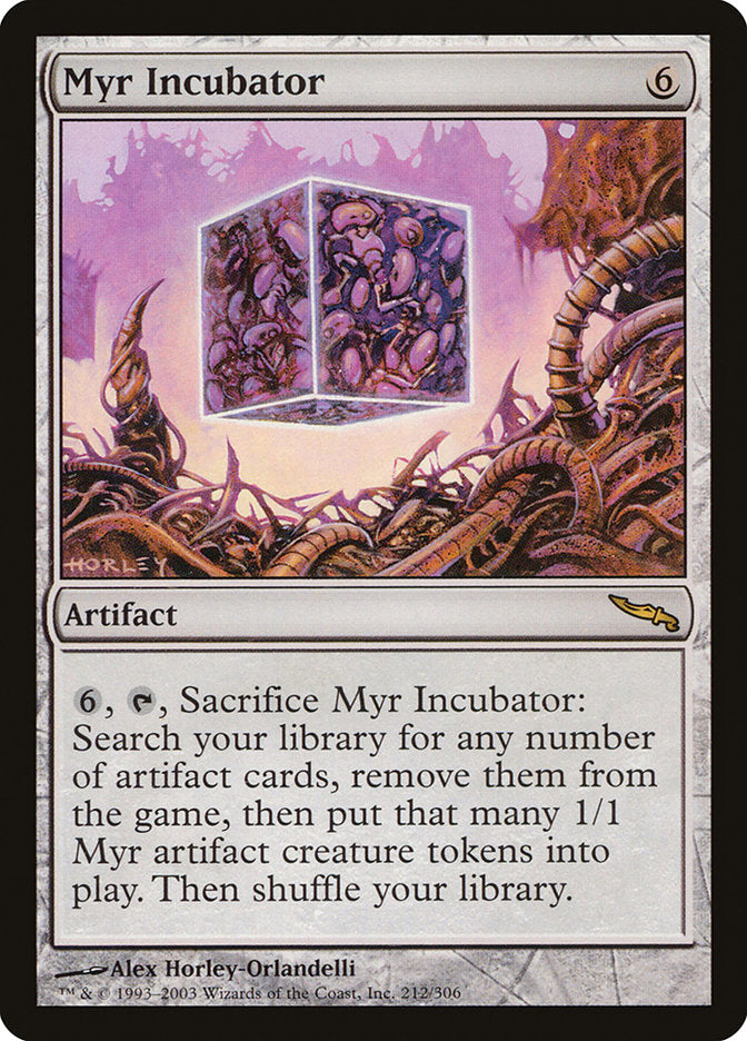 Myr Incubator [Mirrodin] | I Want That Stuff Brandon