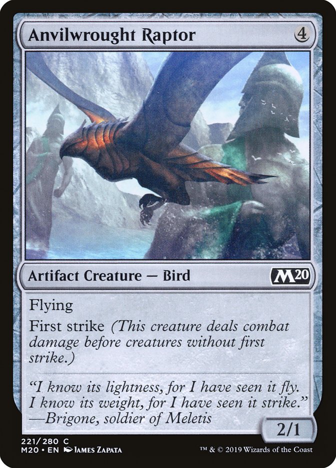 Anvilwrought Raptor [Core Set 2020] | I Want That Stuff Brandon