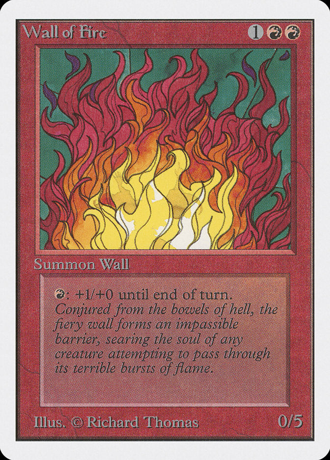 Wall of Fire [Unlimited Edition] | I Want That Stuff Brandon