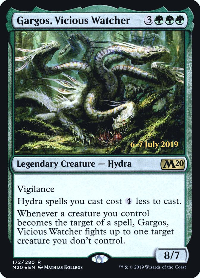 Gargos, Vicious Watcher [Core Set 2020 Prerelease Promos] | I Want That Stuff Brandon