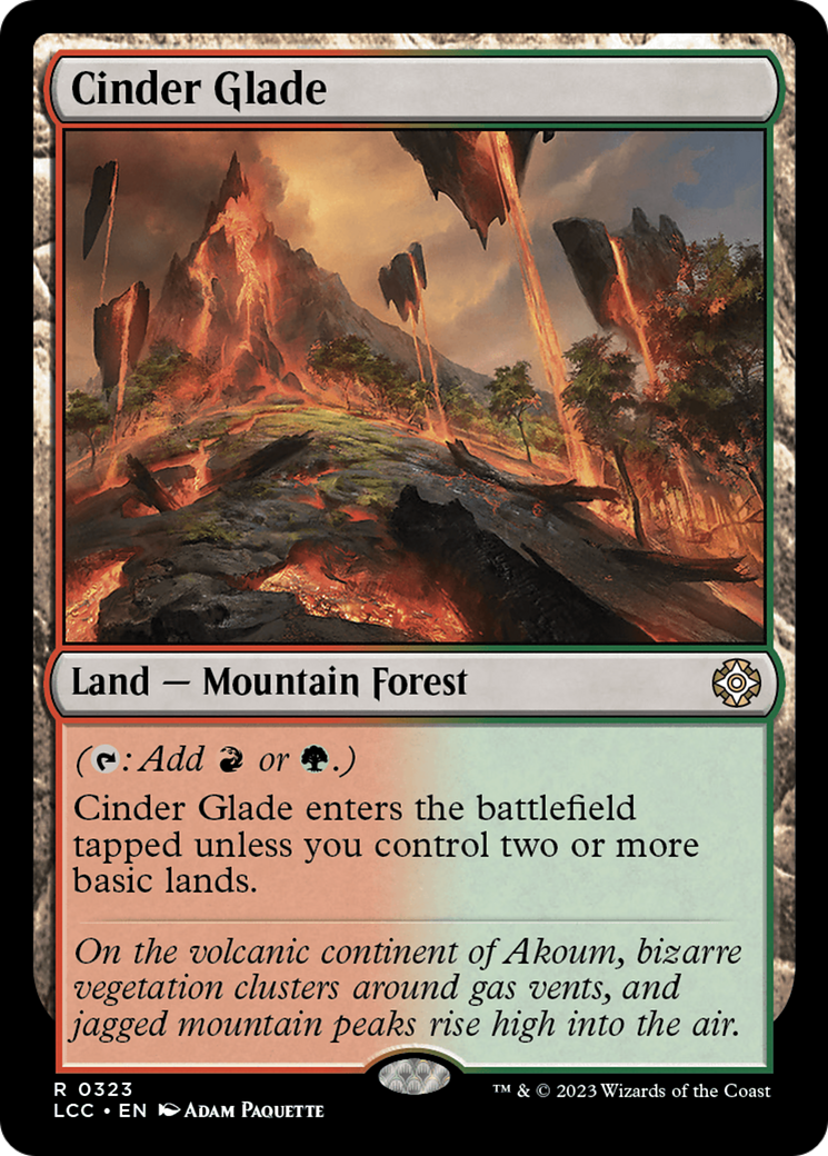 Cinder Glade [The Lost Caverns of Ixalan Commander] | I Want That Stuff Brandon