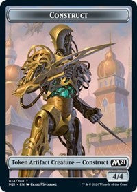 Construct // Goblin Wizard Double-Sided Token [Core Set 2021 Tokens] | I Want That Stuff Brandon