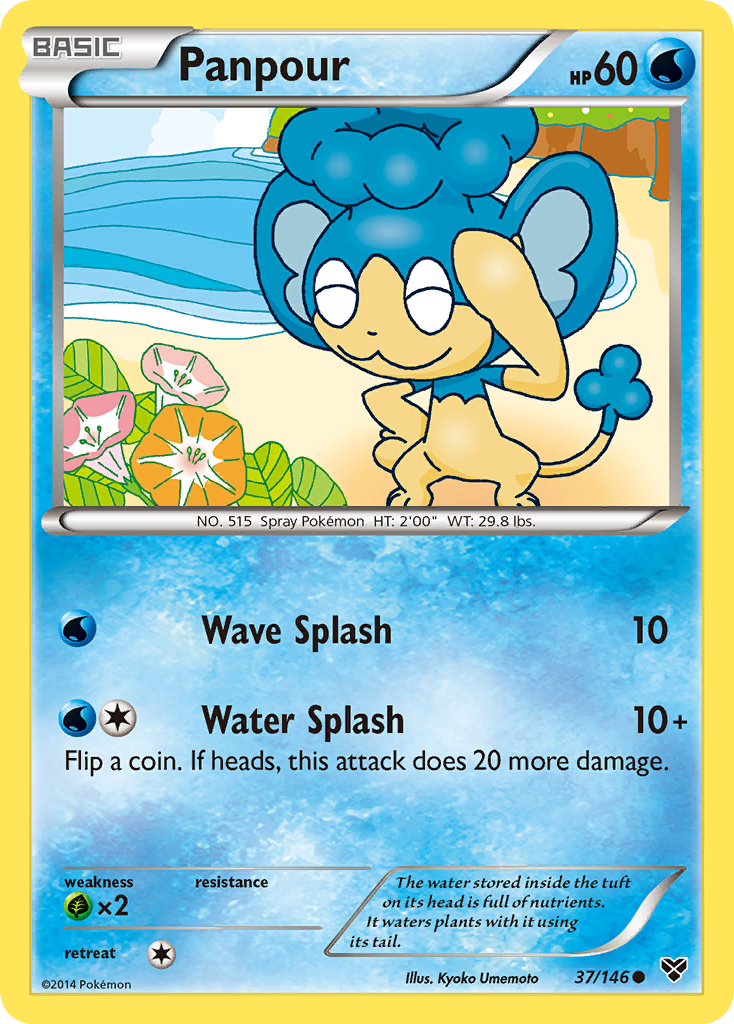 Panpour (37/146) [XY: Base Set] | I Want That Stuff Brandon