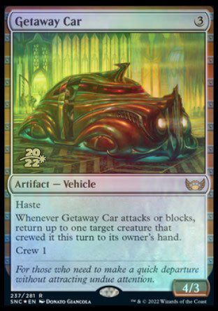 Getaway Car [Streets of New Capenna Prerelease Promos] | I Want That Stuff Brandon